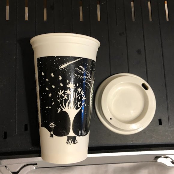 Starbucks Collector 2015  Reusable Cup "Stars dance on a midnight sky" - Picture 5 of 6